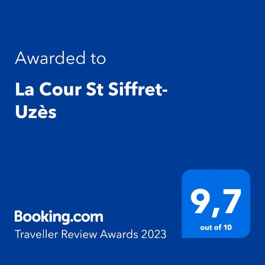 Bed and Breakfast La Cour St Siffret- Uzes Saint-Siffret Екстер'єр фото